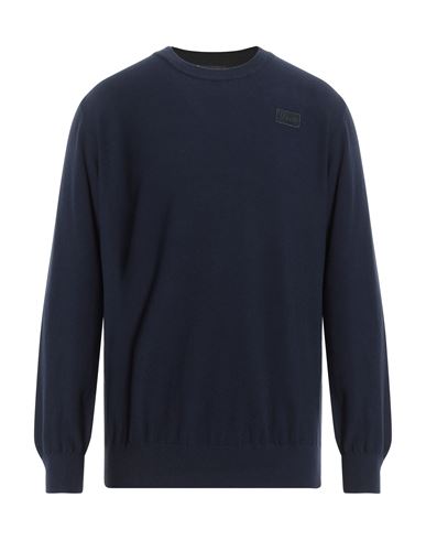 Shop Liu •jo Man Man Sweater Navy Blue Size Xxl Cotton