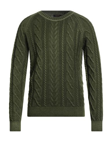 Moorer Man Sweater Green Size 38 Cashmere In Green