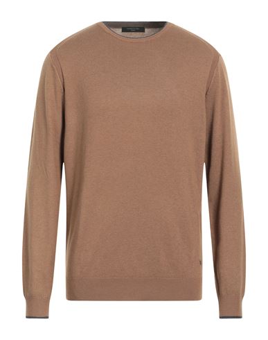 Hamaki-ho Man Sweater Khaki Size Xxl Wool, Polyester, Polyamide, Acrylic, Viscose In Brown