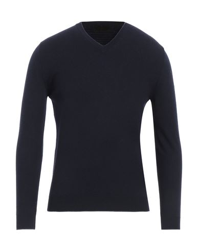 Shop Altea Man Sweater Midnight Blue Size S Virgin Wool