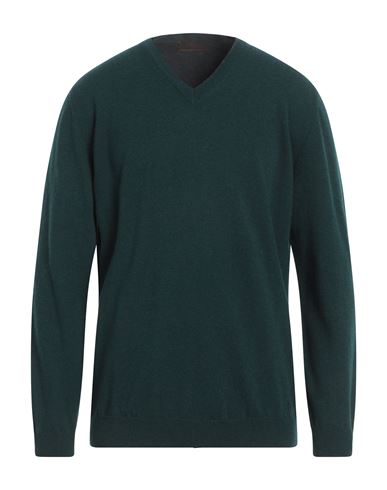 Altea Man Sweater Emerald Green Size Xxl Virgin Wool In Blue