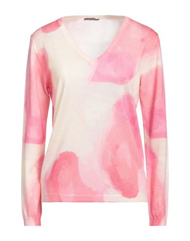 In Bed With You Woman Sweater Pink Size M Merino Wool