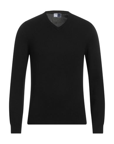 Fedeli Man Sweater Black Size 40 Cashmere