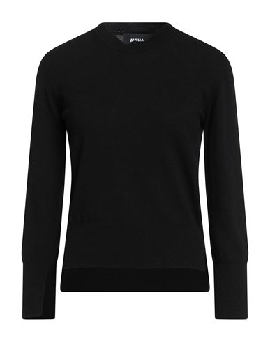 Alpha Studio Woman Sweater Black Size 4 Recycled Wool, Ecovero Viscose, Recycled Polyamide, Recycled In Black