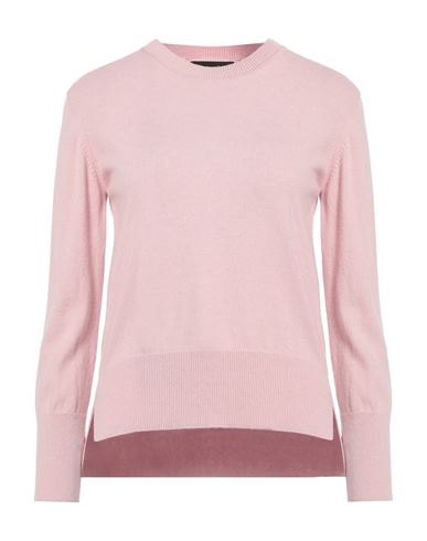 Alpha Studio Woman Sweater Pink Size 6 Recycled Wool, Ecovero Viscose, Recycled Polyamide, Recycled  In Pink
