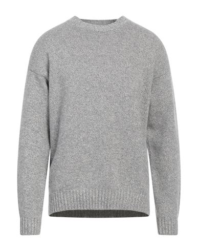 Daniele Fiesoli Man Sweater Grey Size Xl Cashmere In Gray