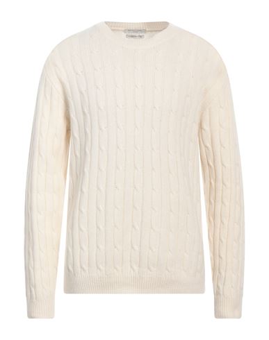 Daniele Fiesoli Man Sweater Ivory Size Xxl Cashmere In Neutral