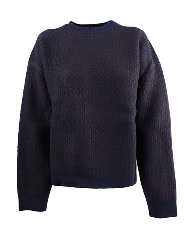 Jil Sander Pullover Woman Sweater Blue Size 4 Wool
