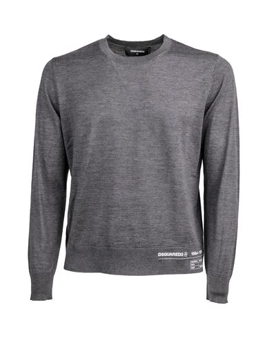 Dsquared2 Pullovers Man Sweater Grey Size Xs Wool