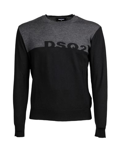 Dsquared2 Pullovers Man Sweater Grey Size S Wool