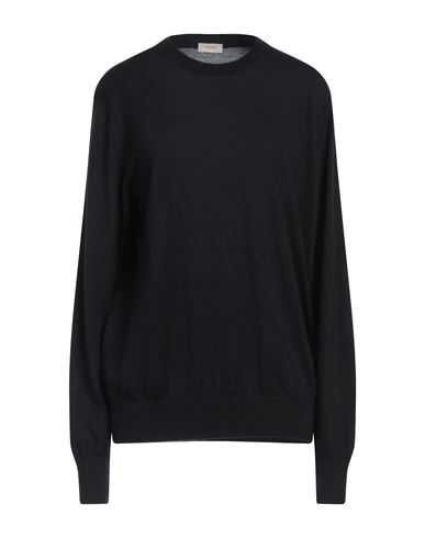 Agnona Woman Sweater Black Size L Cashmere, Silk