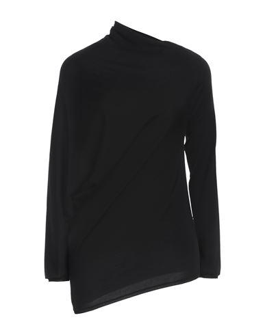 Agnona Woman Sweater Black Size L Wool, Silk