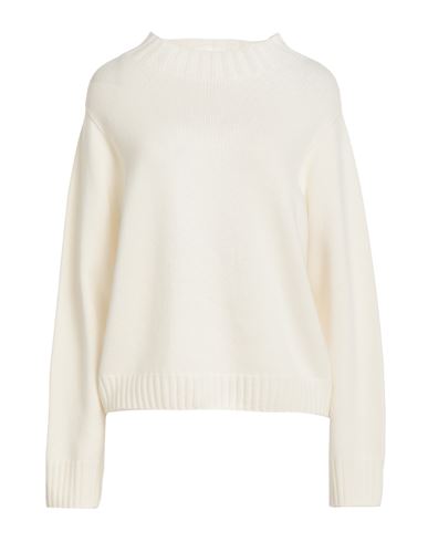 Fabiana Filippi Woman Sweater Ivory Size 10 Virgin Wool, Silk, Cashmere In White
