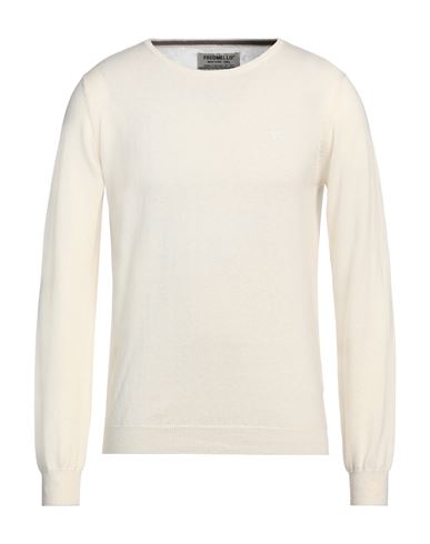 Man Sweater Off white Size XL Cotton, Wool