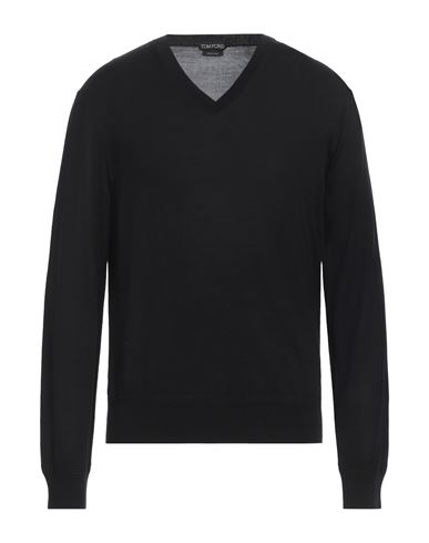 Tom Ford Man Sweater Black Size 44 Wool