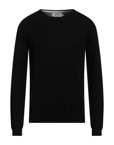 Fred Mello Man Sweater Black Size 3xl Viscose, Polyamide