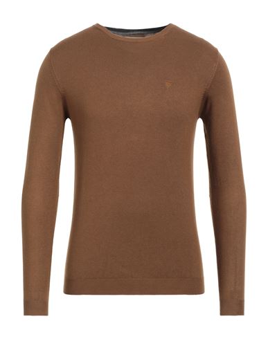 Fred Mello Man Sweater Brown Size S Viscose, Polyamide
