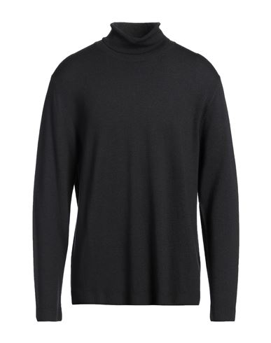 Massimo Alba Man Turtleneck Charcoal Size Xl Wool In Grey