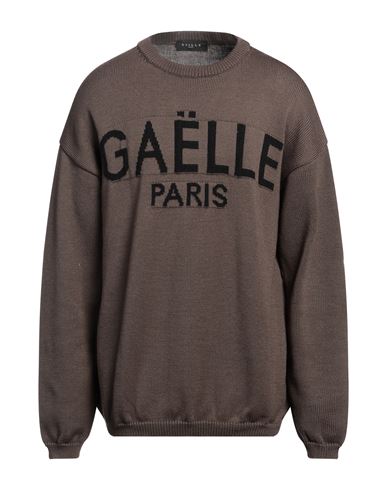 Gaelle Paris Gaëlle Paris Man Sweater Brown Size Xxl Wool, Acrylic
