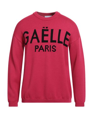 Gaelle Paris Gaëlle Paris Man Sweater Magenta Size M Wool, Acrylic In Red