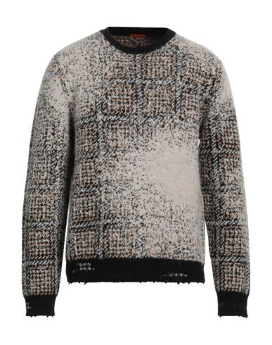 Barena Venezia Barena Man Sweater Black Size Xl Virgin Wool, Alpaca Wool, Polyamide, Wool