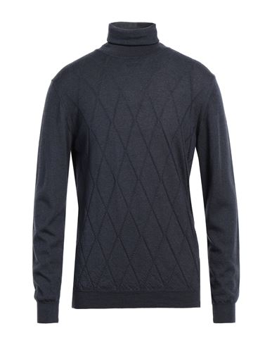 LIU •JO MAN LIU •JO MAN MAN TURTLENECK NAVY SIZE 3XL VIRGIN WOOL 