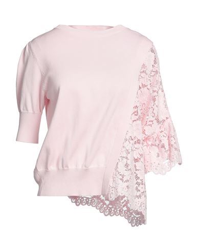 Twinset Woman Sweater Light Pink Size S Cotton, Polyamide, Viscose