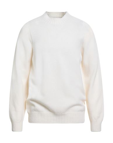 Gran Sasso Man Sweater Off White Size 46 Virgin Wool In White