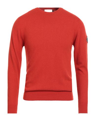 Roy Rogers Roÿ Roger's Man Sweater Tomato Red Size S Wool, Polyamide, Viscose, Cashmere
