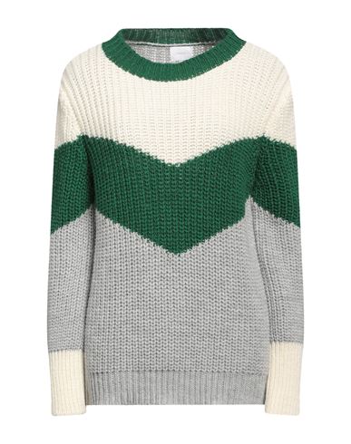 Merci .., Woman Sweater Ivory Size S Wool, Acrylic, Alpaca Wool In White
