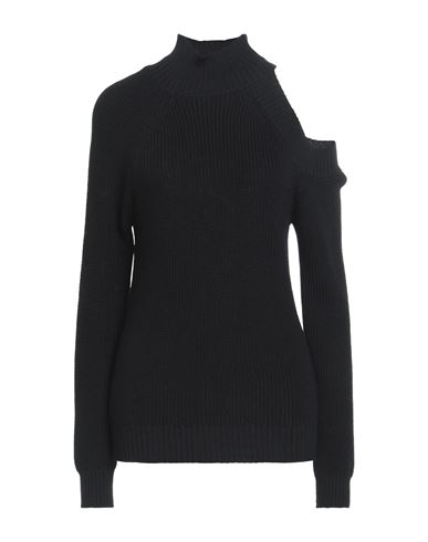 Shop Merci .., Woman Turtleneck Black Size S Merino Wool