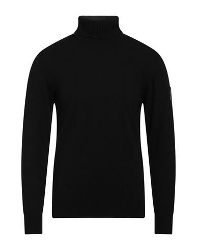 Roy Rogers Roÿ Roger's Man Turtleneck Black Size Xxl Wool, Polyamide, Viscose, Cashmere In Black