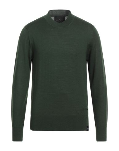 John Richmond Man Sweater Dark Green Size Xxl Wool, Acrylic