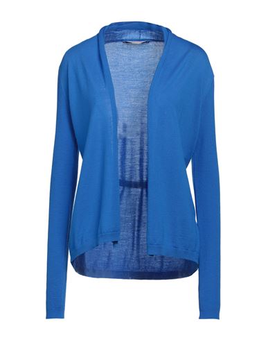 Shop Jucca Woman Cardigan Blue Size M Virgin Wool