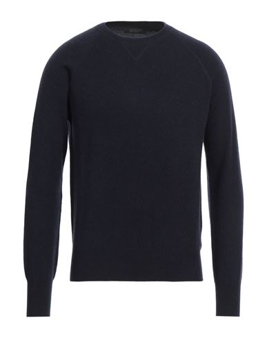 Aragona Man Sweater Navy Blue Size 40 Wool