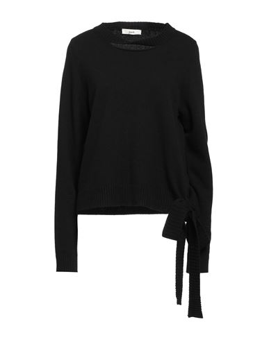 Suoli Woman Sweater Black Size 8 Virgin Wool, Viscose, Polyamide, Cashmere
