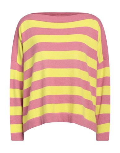 Fissore Woman Sweater Mauve Size M Cashmere In Purple