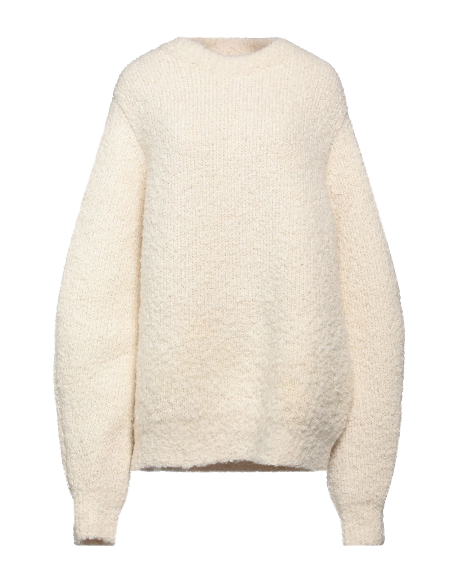 《セール開催中》JIL SANDER レディース プルオーバー オフホワイト 48 毛（アルパカ） 67% / ウール 20% / シルク 9% / ナイロン 3% / コットン 1%