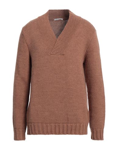 Grey Daniele Alessandrini Man Sweater Light Brown Size 42 Acrylic, Wool