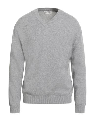 Daniele Fiesoli Cashmere Upcycled Man Sweater Grey Size Xl Cashmere