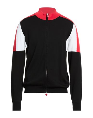 Strickjacke Herren Schwarz XL Herren