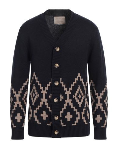 Strickjacke Herren Nachtblau L Herren