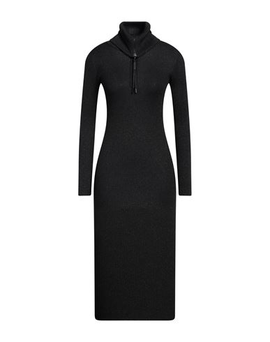 Brunello Cucinelli Cashmere And Silk-blend Midi Dress In Black