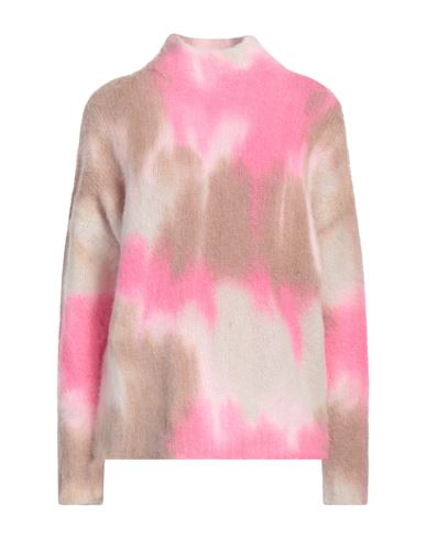 PESERICO EASY PESERICO EASY WOMAN TURTLENECK FUCHSIA SIZE 8 ALPACA WOOL, VIRGIN WOOL, POLYAMIDE, ELASTANE 