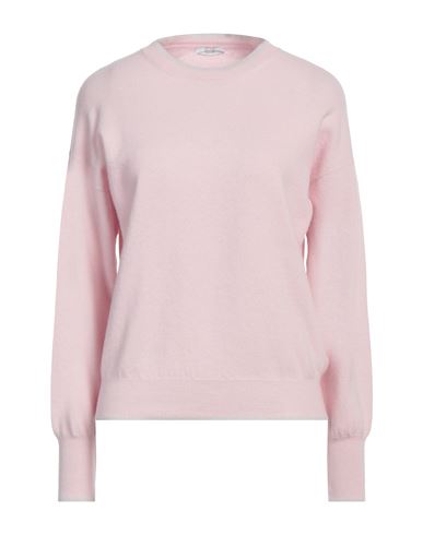 Peserico Easy Woman Sweater Light Pink Size 10 Virgin Wool, Cashmere, Polyester, Wool In Pink