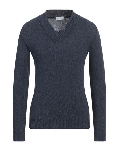 Shop Mood One Mood_one Man Sweater Navy Blue Size M Wool, Polyamide