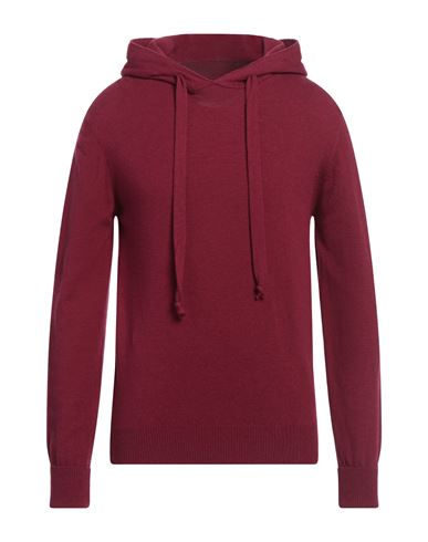 ALPHA STUDIO ALPHA STUDIO MAN SWEATER GARNET SIZE 40 GEELONG WOOL 