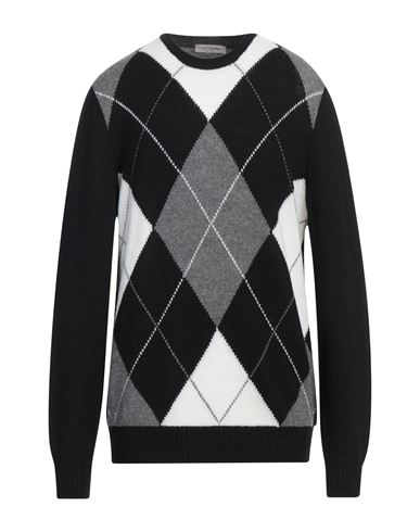 Shop La Fileria Man Sweater Black Size 44 Virgin Wool