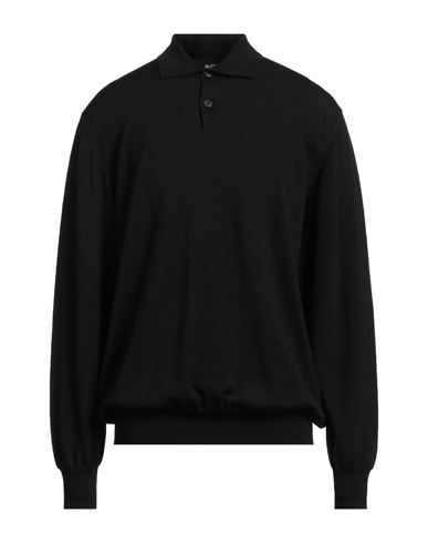 Alpha Studio Man Sweater Black Size 50 Merino Wool