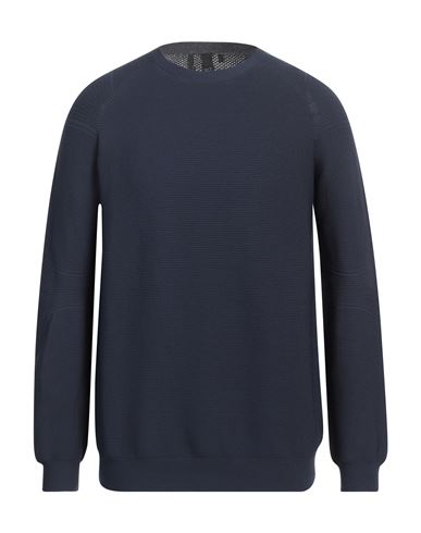 Alphatauri Man Sweater Navy Size L Polyamide In Blue